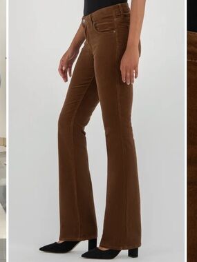 KUT from the Kloth Natalie Mid Rise Bootcut Corduroy Pants